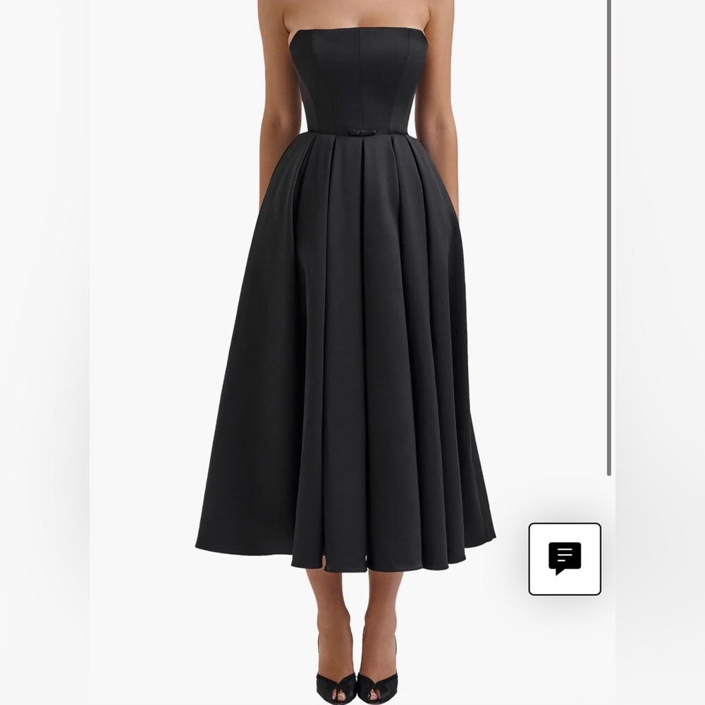 House of CB ~Audrey Strapless Fit and Flare Dress